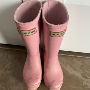 Kids Hunter RainBoots - Pink size 12